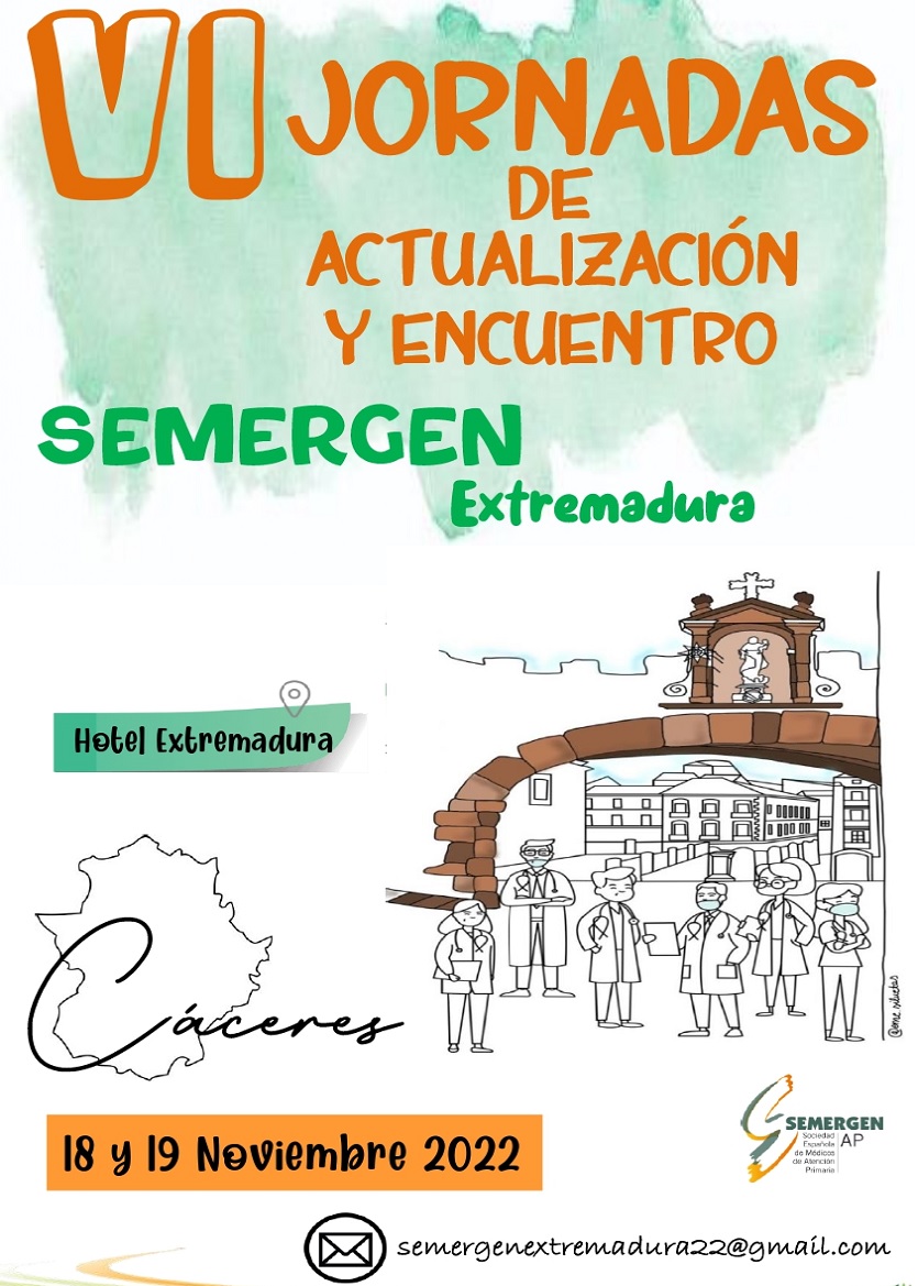VI Jornadas de Actualización y Encuentro SEMERGEN Extremadura