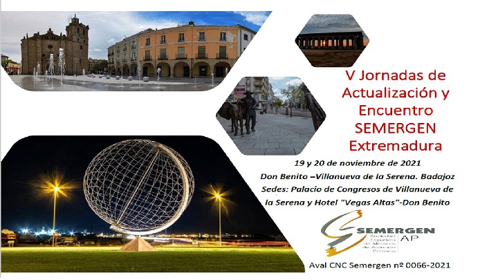 V Jornadas de Actualización y Encuentro  SEMERGEN Extremadura