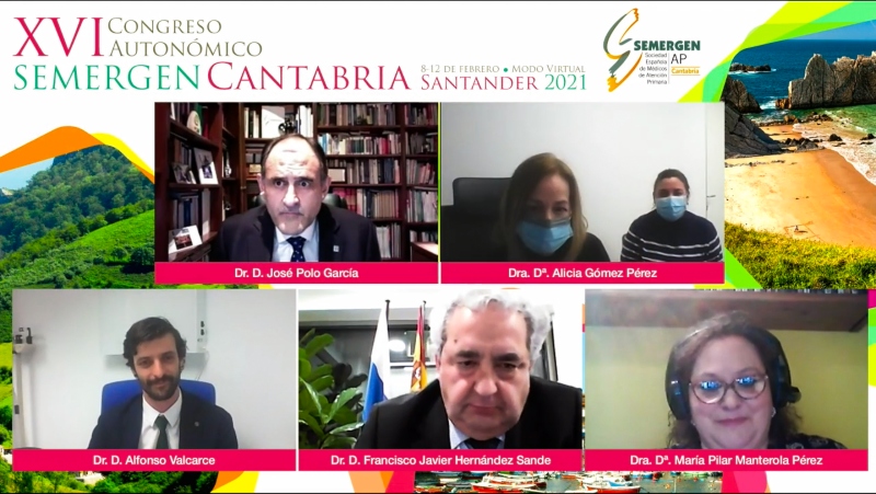 Ponentes del XVI Congreso Autonómico Cantabria